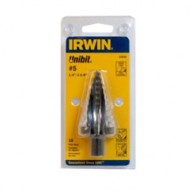 BROCA IRWIN ESCALONADA 5 - 10 DE 1/4" A 1-3/8" (10235)